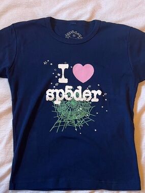 Sp5der baby tee